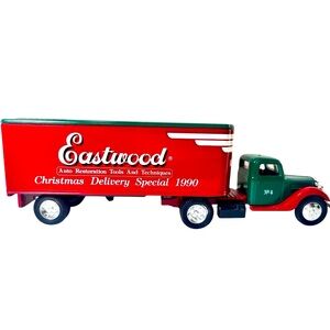 Eastwood Vintage Red and Green BankToy Truck. NIB